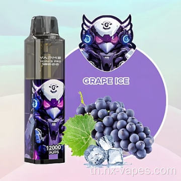 VAPME KING 12000 พัฟแบบใช้แล้วทิ้ง vape